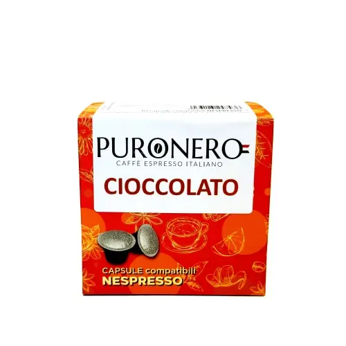 10 Kapseln Nespresso Puronero - Schokoladengeschmack