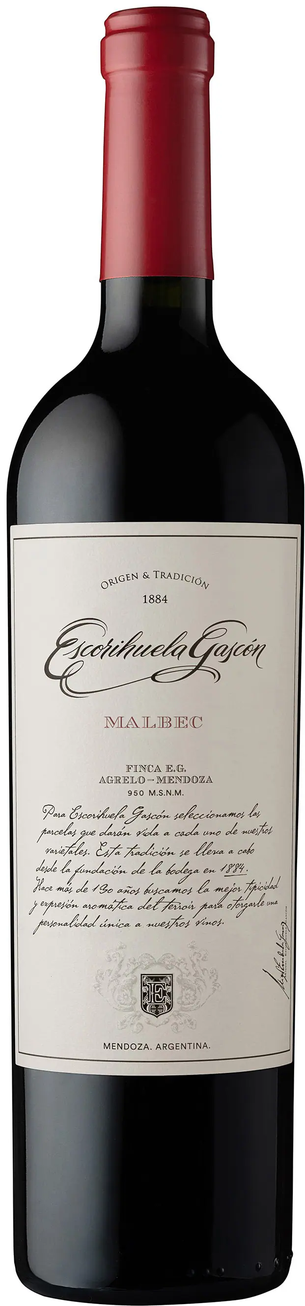 1884 Malbec Mendoza Bodegas Escorihuela Gascón, Belgrano, 2022, MAGNUM, 150cl