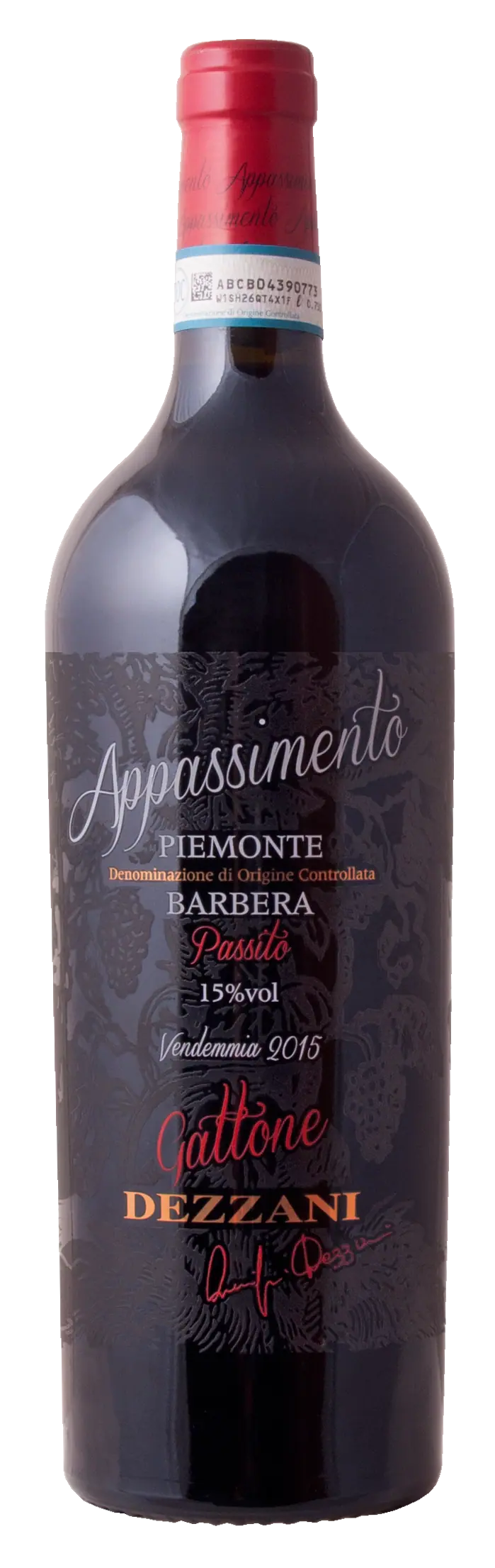 2015 Barbera Appassimento  Dezzani