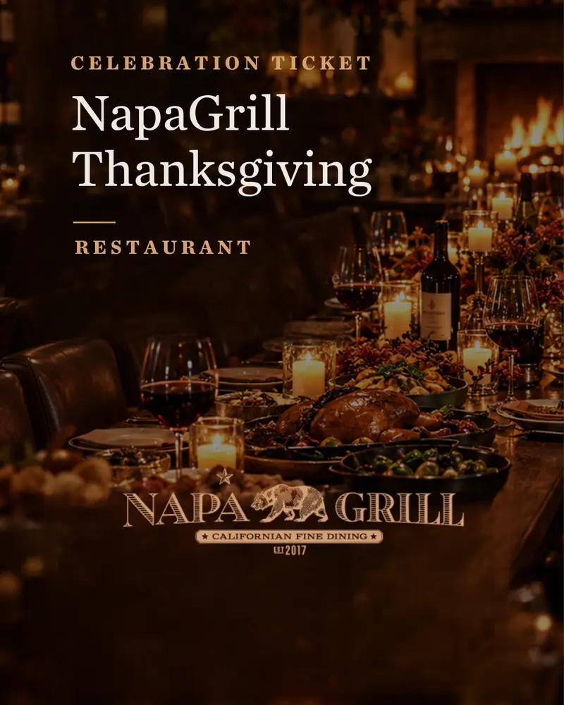 26.11.2026 NapaGrill Thanksgiving I Celebration Ticket | CHF 195.
