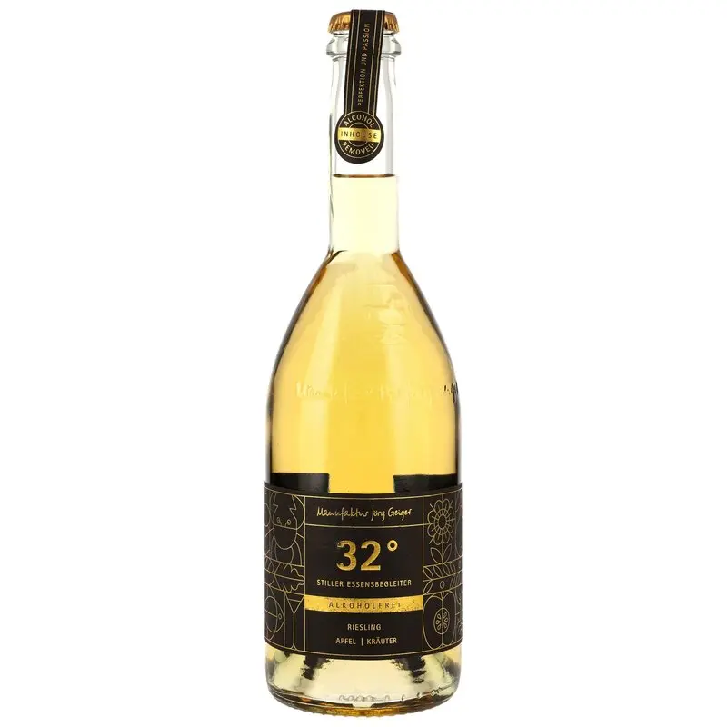 32 Grad Stiller Essensbegleiter MHD - Artikel - alkoholfrei Bio - Manufaktur Jörg Geiger