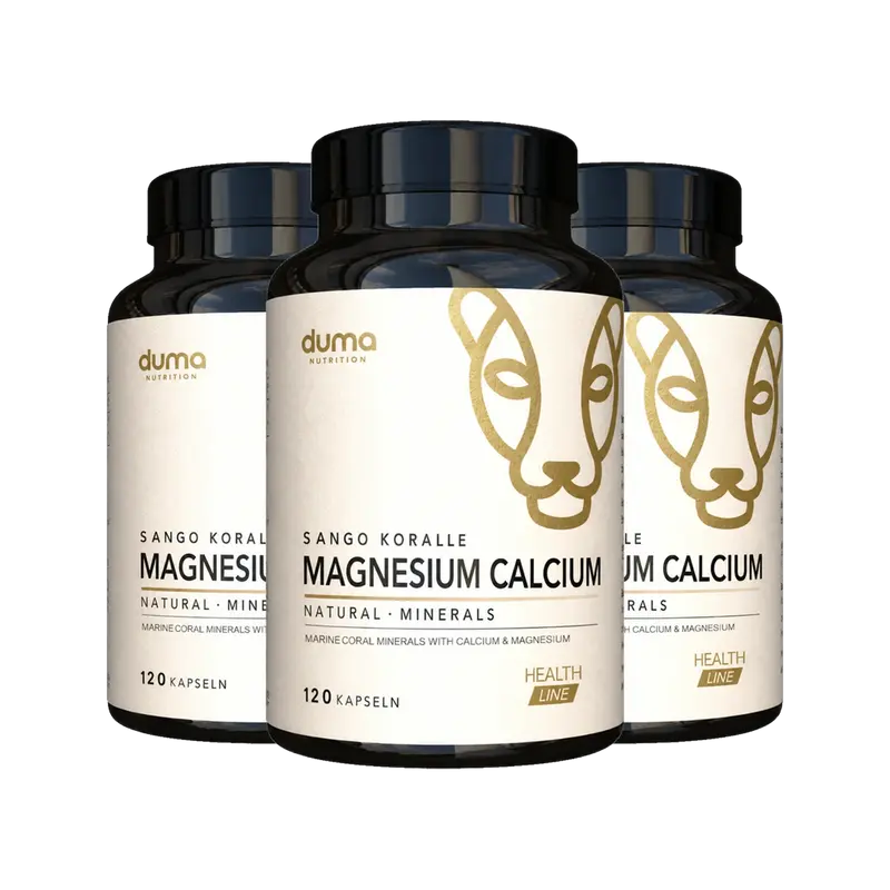3x Magnesium-Calcium aus Sango Koralle