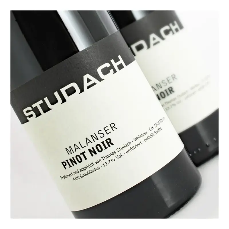 6 Flaschen Chardonnay Thomas Studach, Malans (2018, 2021, 2023) Fr. 432.00 statt Fr. 540.00 (Lot 71a)