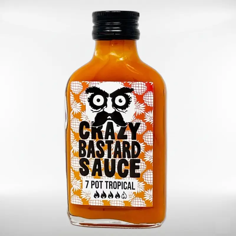7 Pot Chili Tropical Hot Sauce | angenehm scharf, exotisch | 100 ml