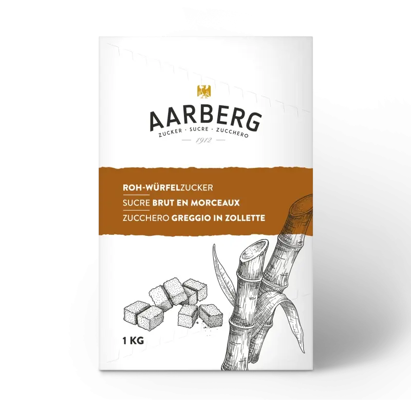 Aarberg Sucre Brut en Morceaux 1kg