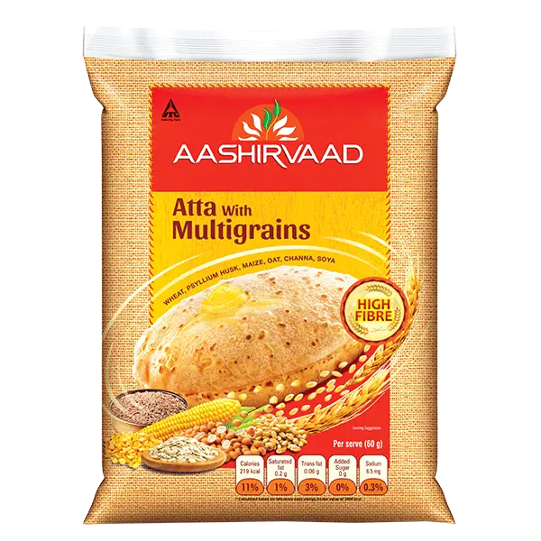 Aashirvaad Multigrain Chappatti Atta - 2 kg