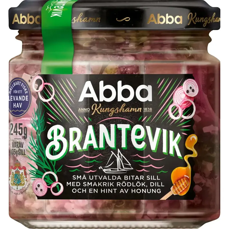 Abba Brantevikssill - Brantevik herring - 245 g