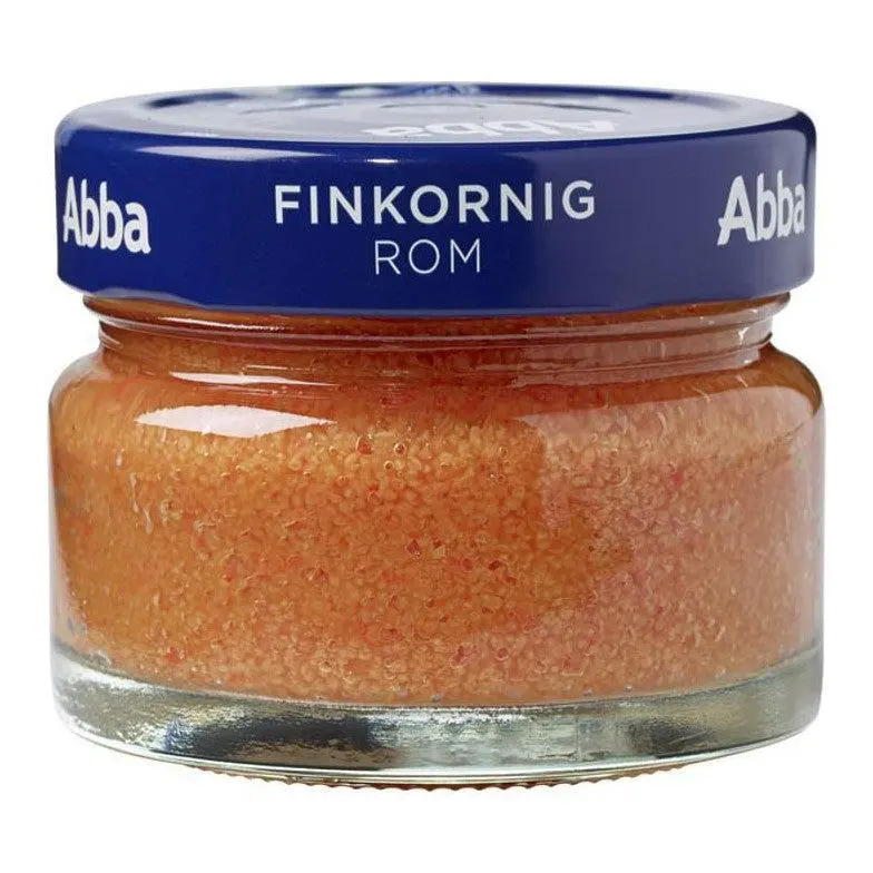 Abba Caviar Röd Finkornig Rom - Red Whitefish Roe 80g