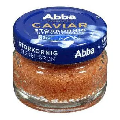 Abba Caviar Röd Storkorning Stenbitsrom - Red Lumpfish Roe 80g