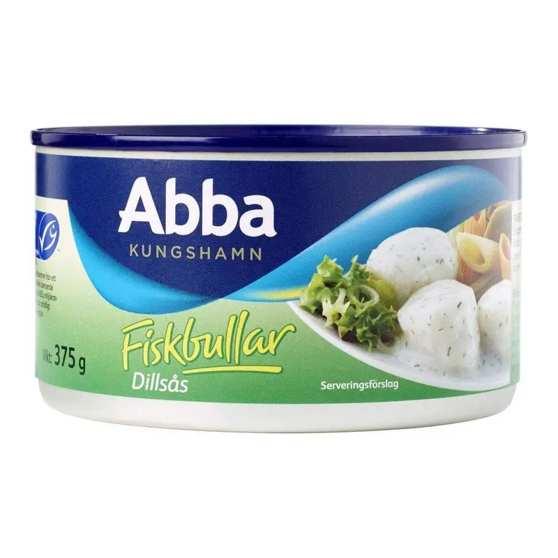 Abba Fiskbullar i dillsås - Fish Dumplings in Dill Sauce 375g