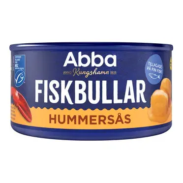 Abba Fiskbullar i hummersås - Fish Dumplings in Lobster Sauce 375g