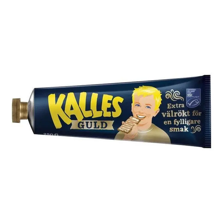 Abba Kalles Kaviar Guld - Extra Smoked Cod Roe 250g