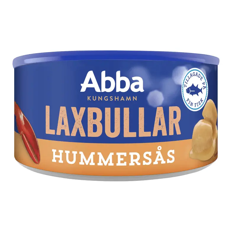 Abba Laxbullar i hummersås - Salmon Dumplings in Lobster Sauce 375g