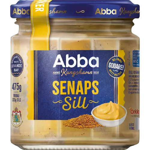 Abba Senapssill - Mustard Herring 475g