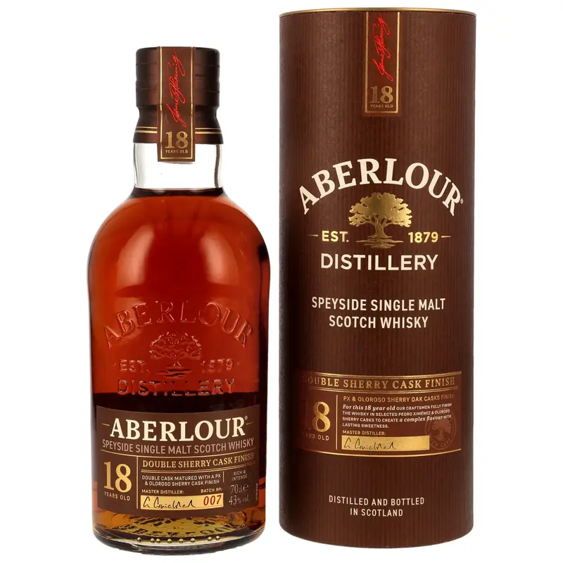 Aberlour 18 y.o. - Batch 007 - PX & Oloroso Sherry Casks Finish