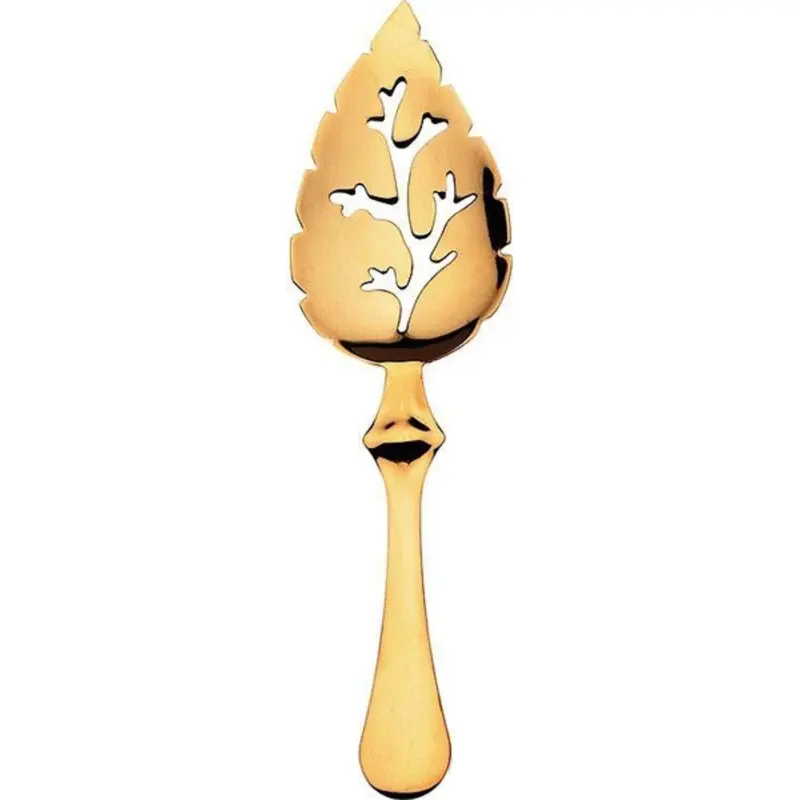 Absinthe Löffel | Branche vergoldet