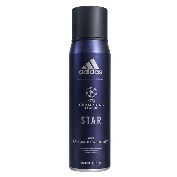 Adidas UEFA Champions League Star Deodorant Body Spray – 150 ml