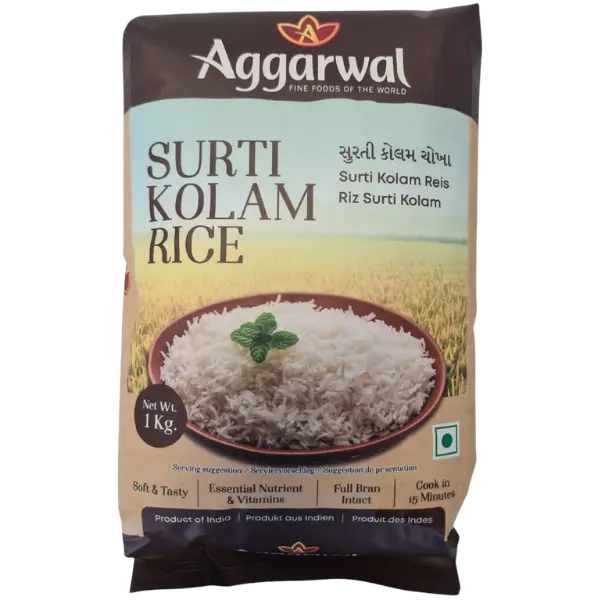 Aggarwal Surti Kolam Rice – 1 kg