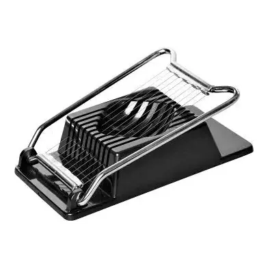Äggskärare Svart - Egg Slicer Black 11x23cm