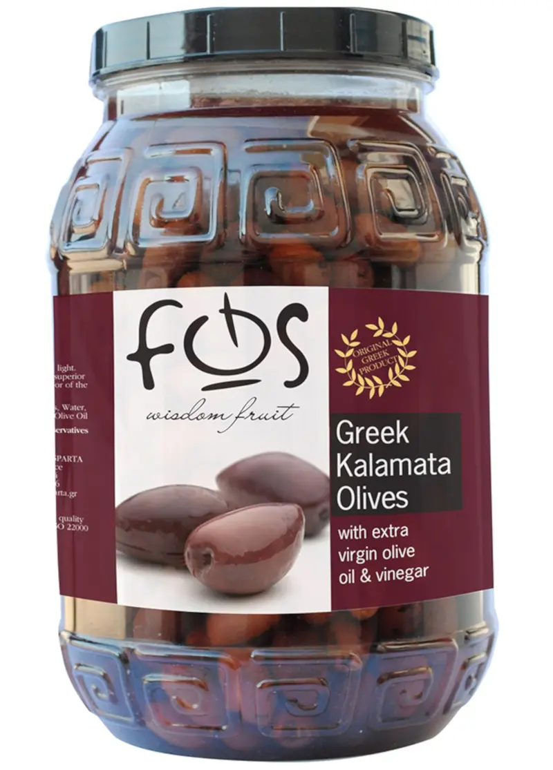 Agrosparta FOS Oliven aus Kalamata mit Stein 2Kg