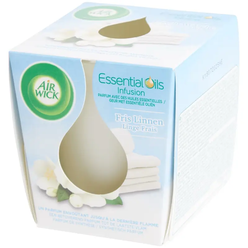 Air Wick Bougie Linge Frais