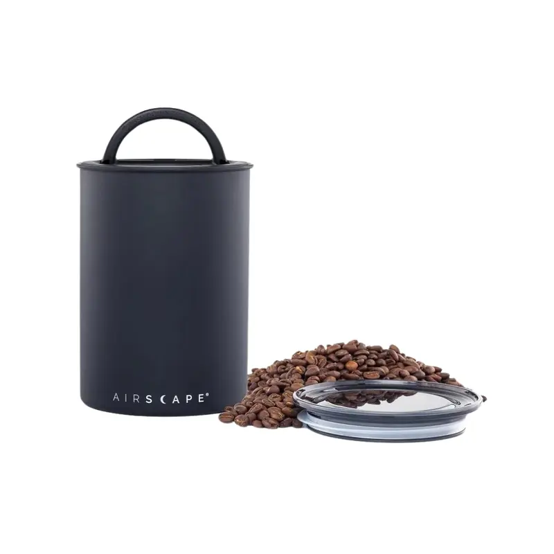 Airscape Kaffeedose luftdicht schwarz