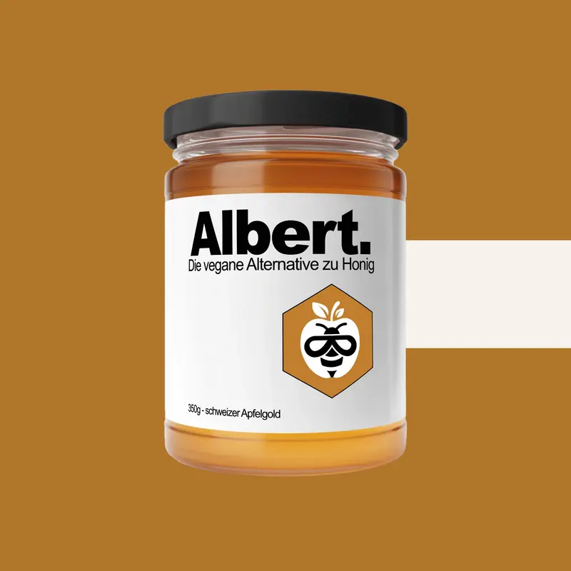 Albert. 350g Vegane Alternative zu Honig aus der Schweiz BeeAlbert