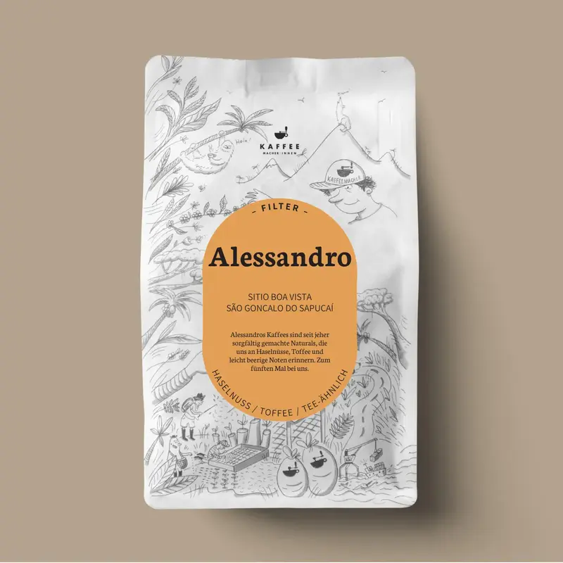 Alessandro, Filterkaffee aus Brasilien
