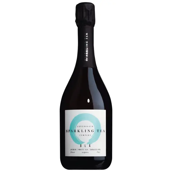Alkoholfrei Copenhagen Sparkling Tea Blå Bio Tee-Getränk Dänemark – 75cl