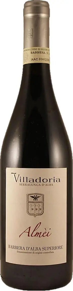 Almèi, Barbera d'Alba Superiore DOC, Azienda Vitivinicola Villadoria, Serralunga d'Alba, 2022, 75cl