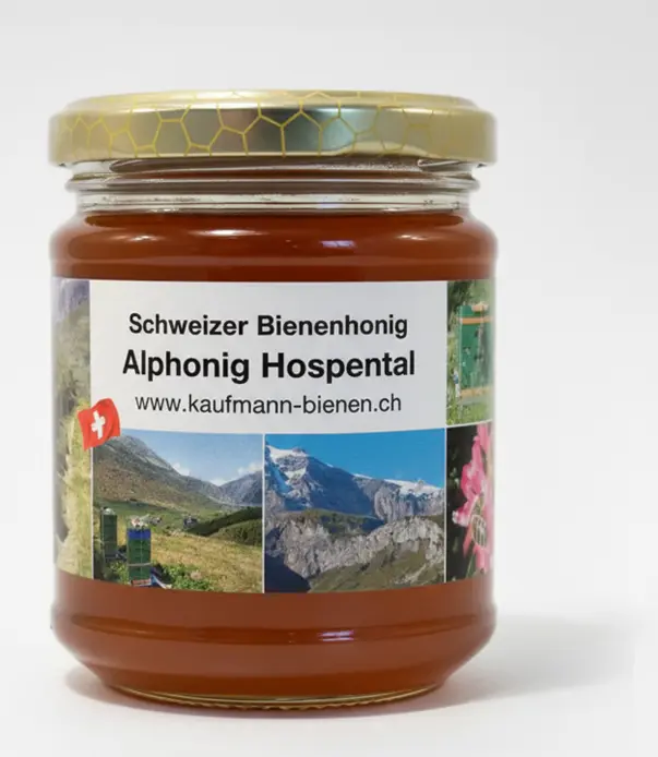 Alpen-Rosen Honig Hospental Gotthardpass.
