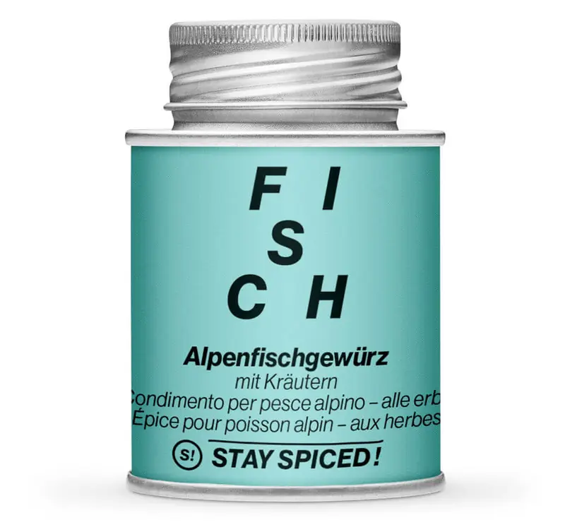 Alpenfischgewürz mit Kräutern - gemahlen