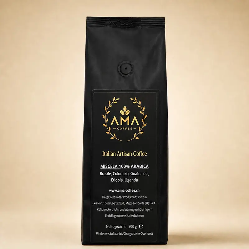 Ama Premium 100 % Arabica – ganze Bohnen, 500 g