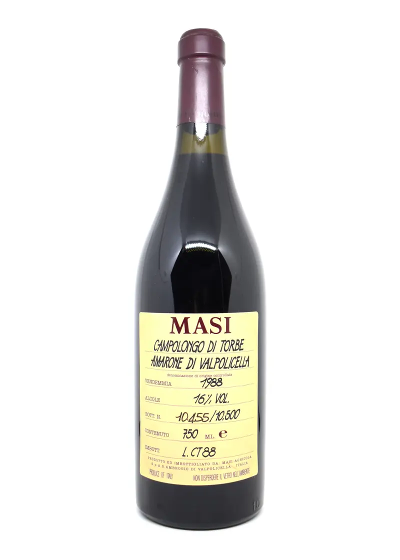 Amarone della Valpolicella 1988 - Campolongo di Torbe - Masi