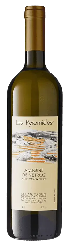 Amigne de Vétroz Les Pyramides AOC VS, Der Authentische