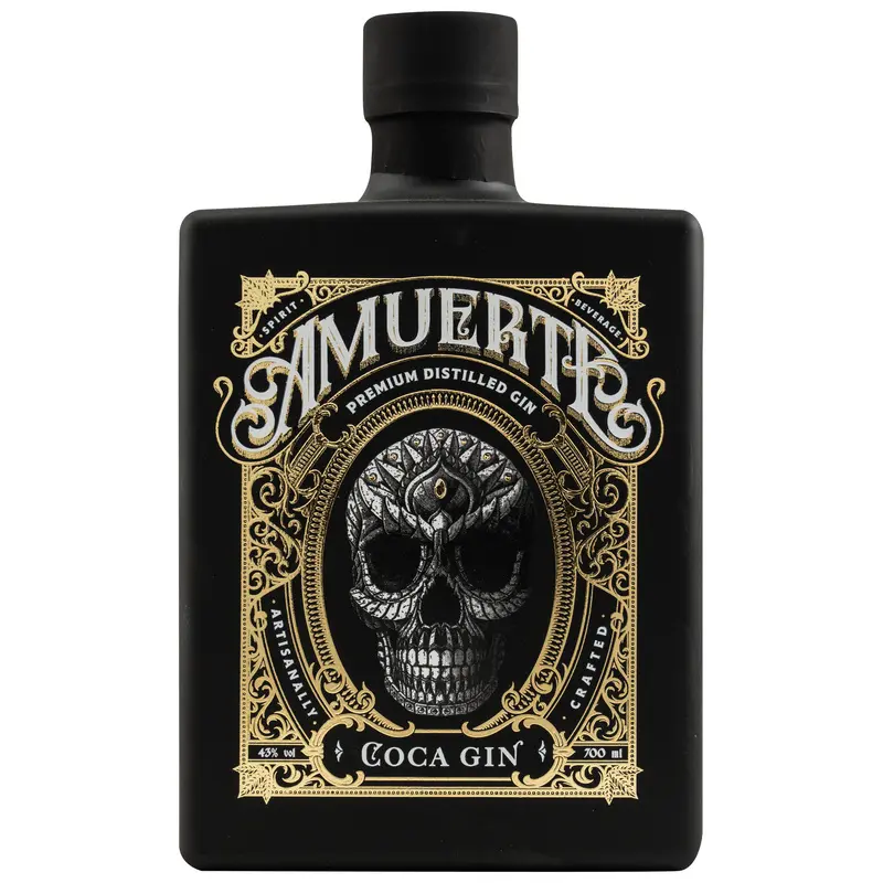 Amuerte Coca Leaf Gin Black Edition