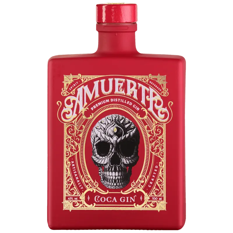 Amuerte Red Coca Leaf Gin Limited Edition - 70cl