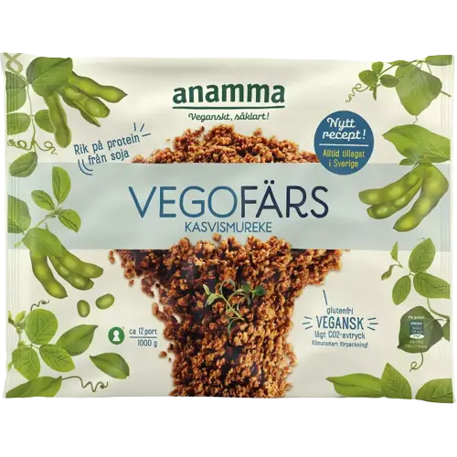 Anamma Vegofärs - Frozen Vegan Mince 1kg