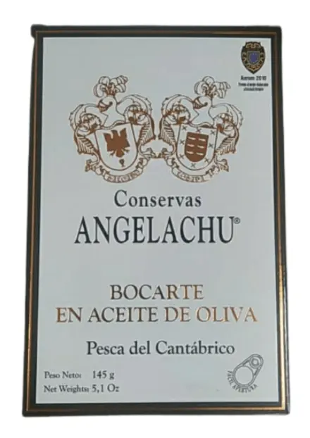 Anchois non salés à l'huile d'olive