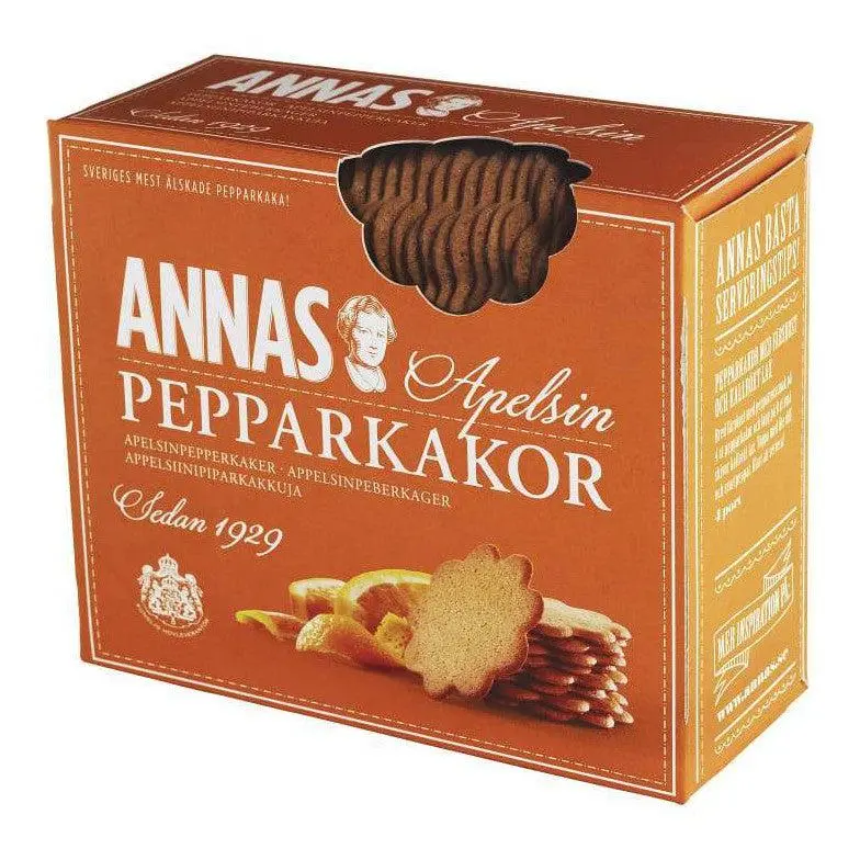 Annas Pepparkakor Apelsin Pepparkakor - Ginger Thins Orange 300 g