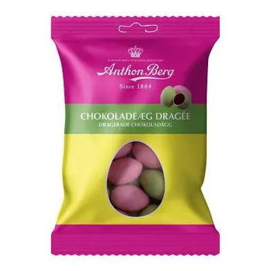 Anthon Berg Chokladägg Dragerad - Chocolate Eggs Coated 80g