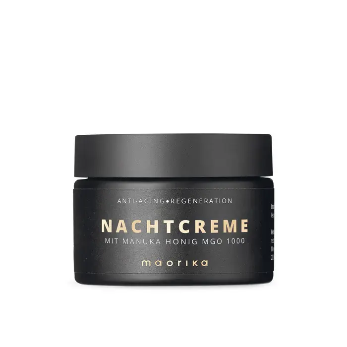 Anti-Falten Nachtcreme mit Manuka Honig MGO 1000+