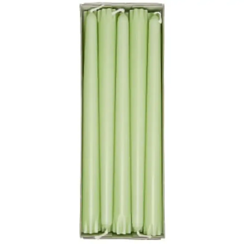 Antikljus Gröna - Antique Green candle 10-p
