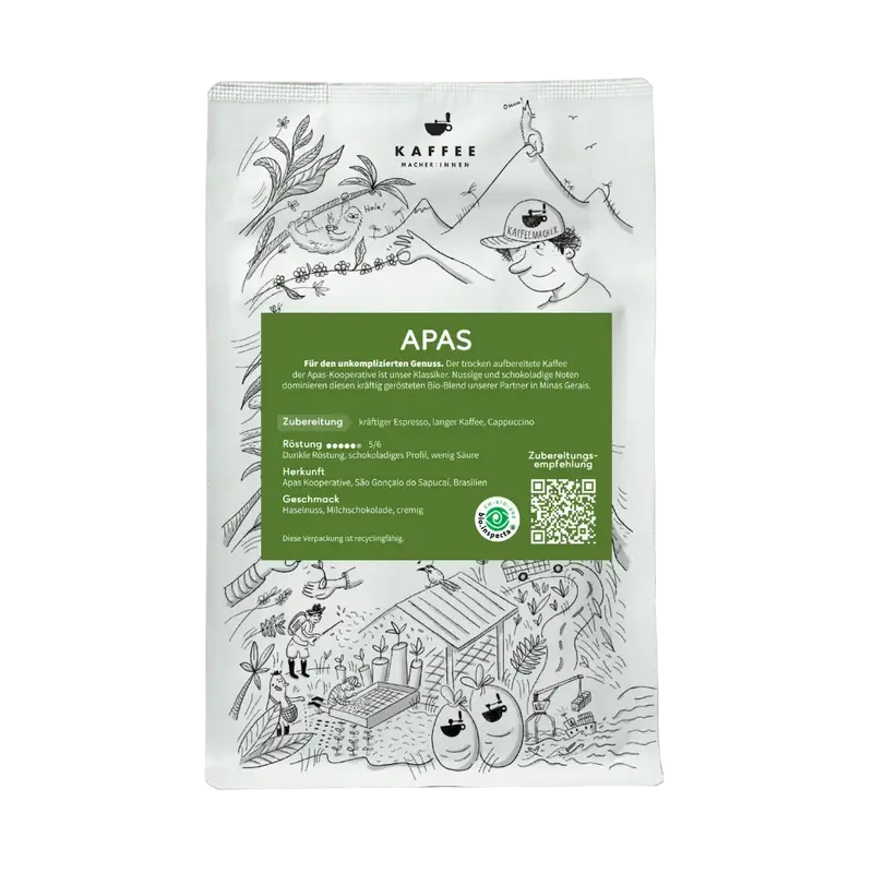 Apas, Espresso aus Brasilien