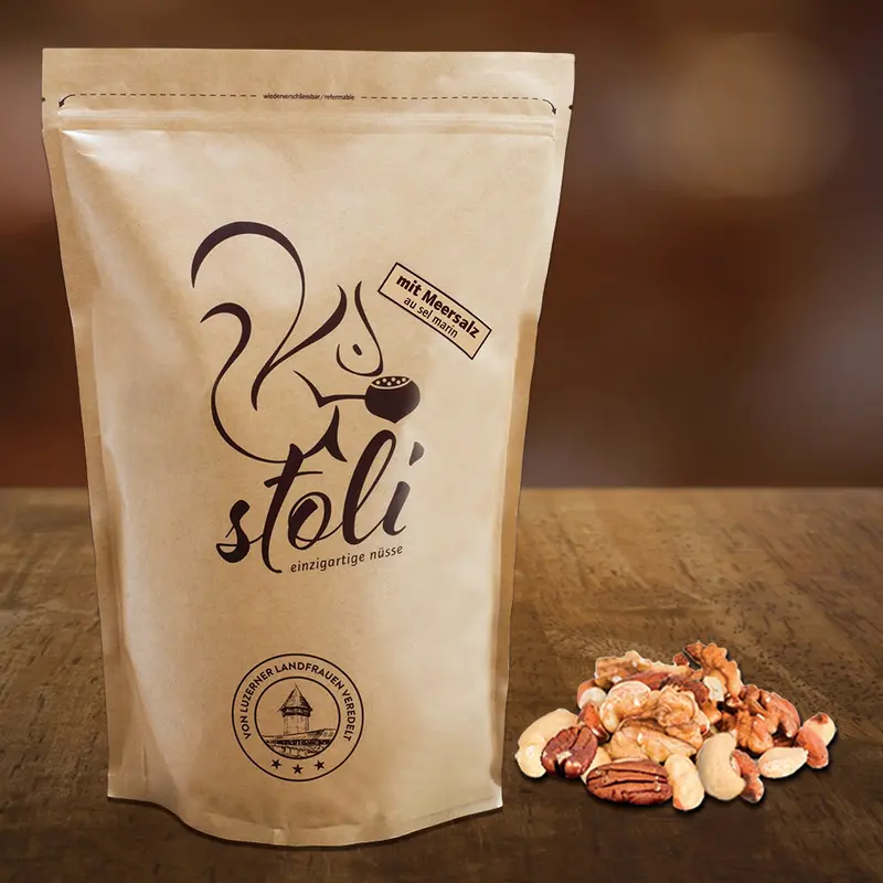 Apéro Mix deluxe 2.805 kg mit Meersalz (ohne Haselnüsse)