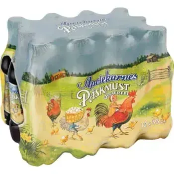 Apotekarnes Sockerfri Påskmust 12 pack - Light Easter Soda 12x33 cl