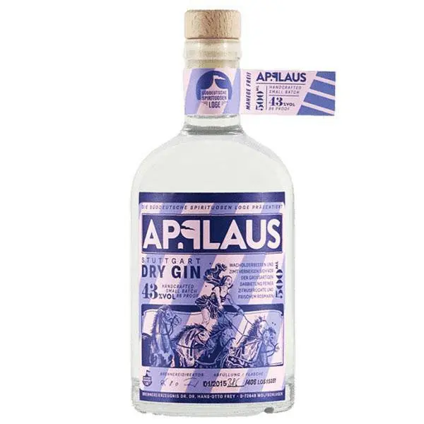 Applaus Stuttgart Dry Gin - 50cl