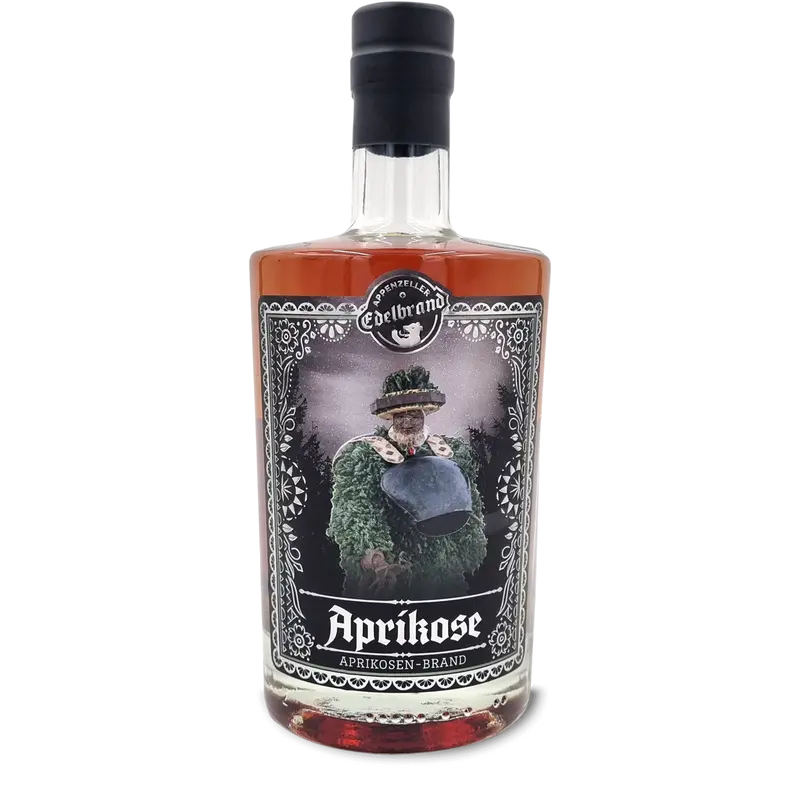 Aprikose (Fassgelagert) 50cl - in Holzkiste