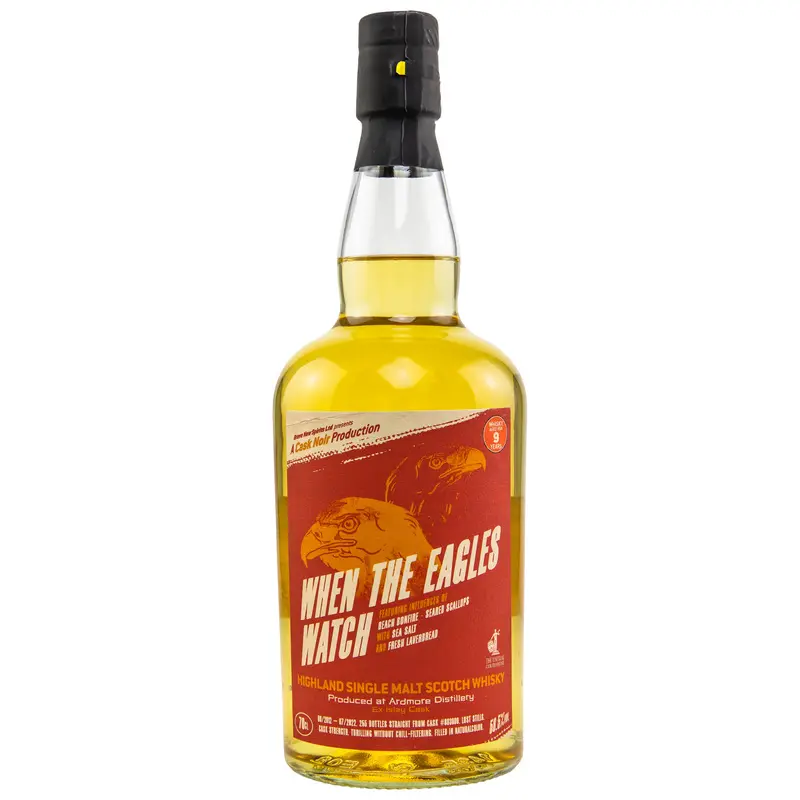 Ardmore 2012/2022 - 9 y.o. - Cask Noir #803809 When the Eagles Watch 9 y.o. (Ardmore)