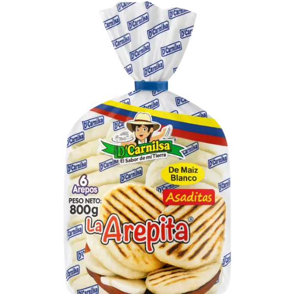 Arepa de Maíz Blanco Colombiana – 800 g